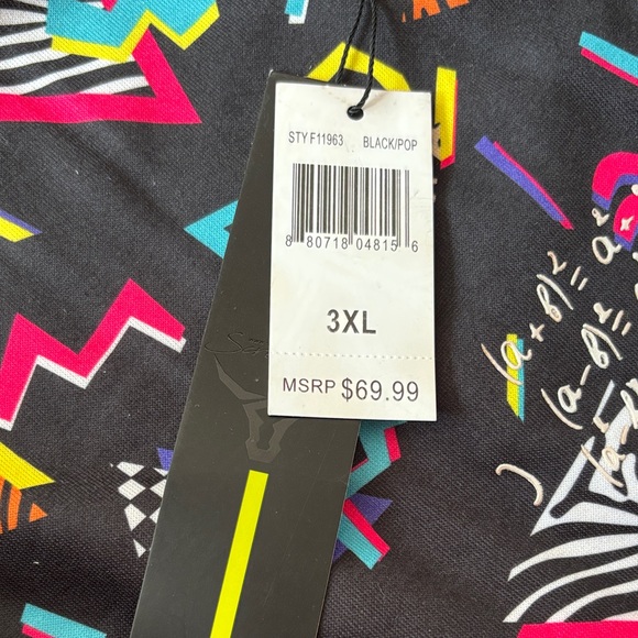 Colorful Geometric Pattern Sweatshirt - Picture 2 of 5